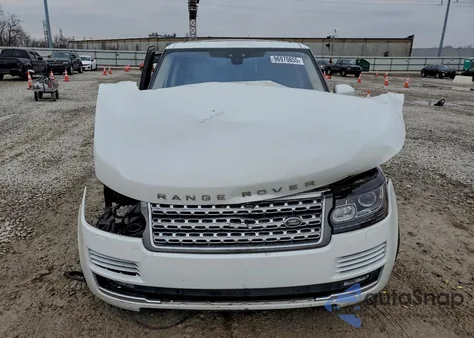 2017 Land Rover Range Rover Supercharged from USA, damaged, VIN SALGS2FE5HA326236